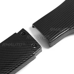 New Carbon Fiber Look/Black <b>Car</b> Front Bumper Splitter Lip Spoiler <b>Diffuser</b> Guard Cover Trim Body Kit for Mazda 3 Axela 2019-2020 - Product Image 5