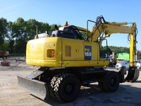 Excavatrice sur roues haute performance PW160 pour la construction routière, les travaux municipaux, les infrastructures et les projets de terrassement urbain