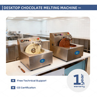 Mini 8kg chocolat trempe chauffage Machine chocolat trempage Machine à vendre chocolat fusion Machine Portable