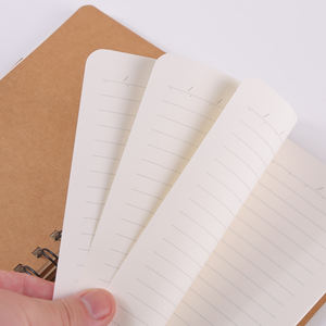 <span class=keywords><strong>Cuaderno</strong></span> <span class=keywords><strong>con</strong></span> Cubierta de Papel Kraft, Encuadernación en <span class=keywords><strong>Espiral</strong></span>, Logotipo Impreso, Páginas Interiores <span class=keywords><strong>con</strong></span> Líneas Horizontales y <span class=keywords><strong>Separadores</strong></span>, Impresión Clara - Product Image 4