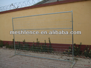 6 pies x 9,5 pies Valla temporal estándar de Canadá resistente Panel de valla temporal portátil - Product Image 6