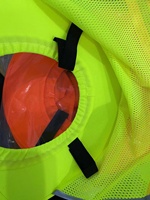 Casque de sécurité à visière complète, casque de chantier, protège le cou, protège la tête des rayons du soleil avec une haute réflectivité