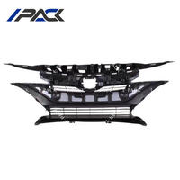 Kit carrosserie I-PACK, calandre de pare-chocs avant, calandre de radiateur pour Toyota Prime PHV 2017-2022, calandre de pare-chocs inférieure avec trou pour capteur
