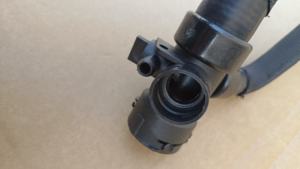 Tuyau de radiateur inférieur en caoutchouc pour liquide de refroidissement moteur, pièce <span class=keywords><strong>auto</strong></span> OE 8E0121049L, compatible avec Audi A4 8E0 121 049 <span class=keywords><strong>L</strong></span> - Product Image 2