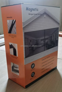 Puerta Mosquitera Magnética Grande para Garaje, Diseño Moderno, Cortina <span class=keywords><strong>de</strong></span> Malla <span class=keywords><strong>de</strong></span> Fibra <span class=keywords><strong>de</strong></span> Vidrio Ignífuga, Mosquitera Negra para Cobertizo <span class=keywords><strong>con</strong></span> Estilo - Product Image 4