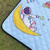 Vente flash - Couverture de pique-nique légère, durable, portable, pliable et imperméable pour toute la famille, avec sangles de transport, pour toutes les saisons