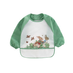 Pu Angel Wings Bavoir de complément alimentaire à fermeture à crochet et boucle souple pour une alimentation confortable - Product Image 5