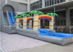 Tobogán Inflable para Piscina Spring Empire con Tela Recubierta de PVC, Uso Comercial, Capacidad Máxima de 800 kg para 12 Pasajeros - Product Image 2