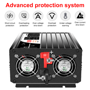 Micro-onduleur de voiture 1500W, <span class=keywords><strong>convertisseur</strong></span> de phase DC vers AC pour prise britannique (Royaume-Uni), <span class=keywords><strong>12V</strong></span> 24V 36V 48V vers 110V <span class=keywords><strong>220V</strong></span> 380V <span class=keywords><strong>avec</strong></span> télécommande - Product Image 6