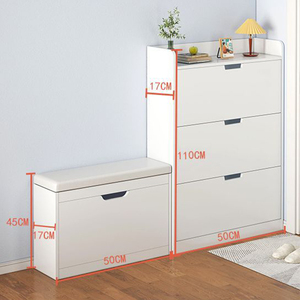 <span class=keywords><strong>Minimalist</strong></span> isches Design Holz Schuhs chrank Wohnzimmer Eingangstür Möbel Schuh regal kann multifunktion alen Schuhs chrank speichern - Product Image 5