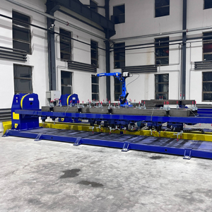Nouvelle machine de soudage robotisée industrielle intelligente pour la fabrication de poutres en acier, compatible MIG/<span class=keywords><strong>TIG</strong></span>/<span class=keywords><strong>Laser</strong></span>/Arc, avec rail de guidage automatique - Product Image 1