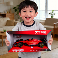 Modelo de Auto de Carreras de Fórmula 1 de Tamaño Supergrande, Auto de Juguete con Sonido y Luz, Autos de Metal Fundido a Presión para Niños de 3 a 6 Años
