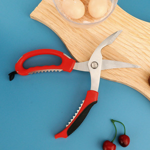 Kitchen <b>Scissors</b> Stainless Steel Heavy Duty Multi Functional For Food Cutting Household Use - Product Image 3
