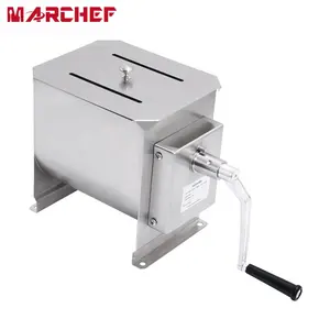 Commercial kitchen stainless steel sausage grinder manual meat mixer