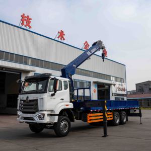Hot Sale JQCM Factory New HOWO 10/12/14/16Tons Mobile Hydraulic Truck <strong>Crane</strong> <strong>Gib</strong> <strong>Crane</strong> with Telescopic Boom - Product Image 3