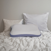 Skylee Respirant Confortable TPE Haut Soutien Rebond Protection De La Colonne Cervicale Sommeil Tissu Oreiller Lavable