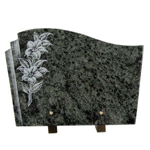 Plaques de ciment en granit vert, différentes formes, pièces - Product Image 2
