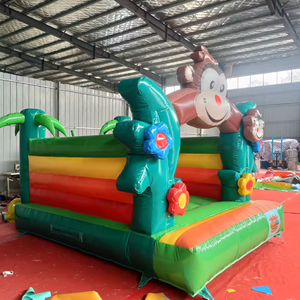 Structure gonflable sur <span class=keywords><strong>le</strong></span> thème de la forêt, trampoline gonflable, château gonflable - Product Image 5