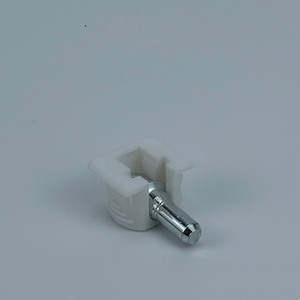 Conectores de Placa de Aleación Tres en Uno GQK para Armarios y Estantes, Cubierta Deslizante Oculta de Nylon, Gris Moderno, Fácil Instalación - Product Image 2