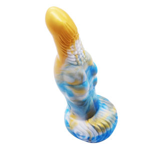 Imitado antiguo Dios bestia dragón gigante silicona goma consolador erótico Anal Plug para hombre masturbadores - Product Image 2