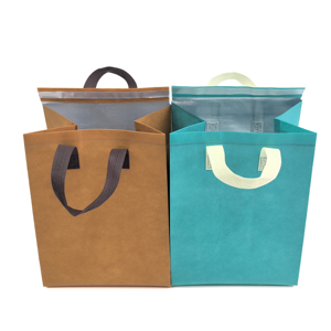 Sac isotherme personnalisé en non-tissé thermocollé avec motif dessin animé, sac de transport en aluminium pour snacks et plats à emporter, vente en gros - Product Image 5