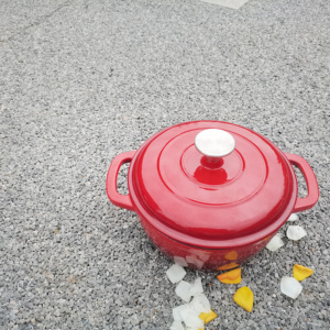 Cocotte en fonte émaillée en gros, pot à soupe, fabrication chinoise, design classique, matériau métallique, quantité minimale de commande 100 pièces - Product Image 4