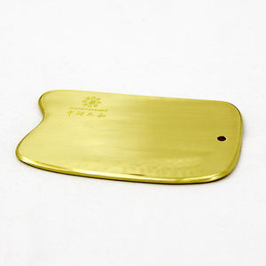 Buffalo Horn Gua Sha Placa Face Raspagem Com Aplicação Guasha Promover Placa De Circulação Sanguínea - Product Image 3