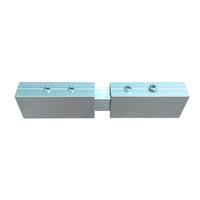 Connecteur intérieur de rail de rideau de cabine d'hôpital