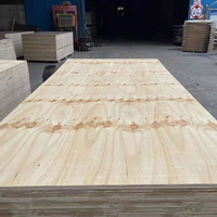 Contreplaqué de pin CDX de qualité structurelle 4x8 (1220x2440mm) 12/18mm, qualité E1 résistant aux intempéries pour revêtement de toiture/extérieur