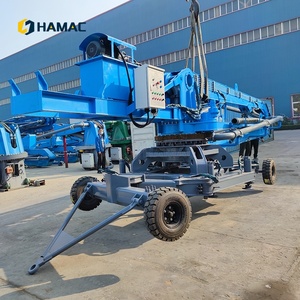 HAMAC Máquina Eléctrica de Carga Interna de 21m con Ruedas, Distribuidor Hidráulico de Hormigón Móvil, Pluma de Colocación 220V/380V - Product Image 3