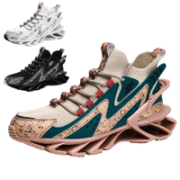 Chaussures décontractées tendance pour hommes, style haut de gamme, antidérapantes, amortissantes, baskets pour la saison printemps/automne/été, doublure en mesh