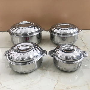 Set Stoples Dapur Grosir 2026, Set Panci Casserole Terisolasi Stainless Steel 3 Pcs/4 Pcs - Product Image 4