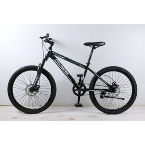 Bicicletta da Montagna di Alta Qualità per Adulti con Doppio Freno a Disco, Monovelocità, Ruote da 26 Pollici - Product Image 1