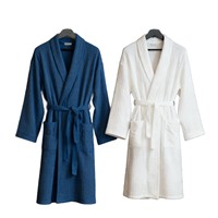 Peignoir de luxe 100% coton épais et doux, très absorbant, séchage rapide, pour hôtel, maison, centre de spa, couples