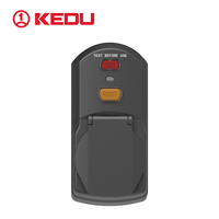 KEDU PD331-13 d'usine 16A 230V français PRCD protecteur de fuite prise électrique courant résiduel actionné réinitialisation manuelle BG CE GS