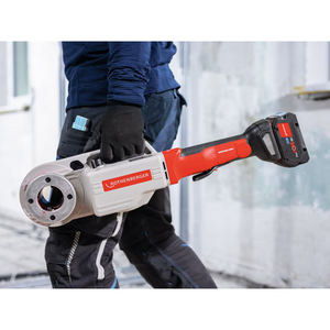 Rothenberger filiera a batteria Supertronic 2000E AMPShare avec testine BSPT 1/2-2" - Product Image 6