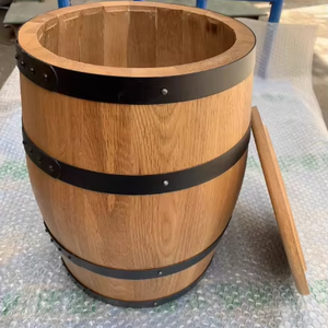 Baril <span class=keywords><strong>en</strong></span> chêne massif de 10 litres, ouverture sans couvercle, fabricant de <span class=keywords><strong>bois</strong></span> massif - Product Image 1