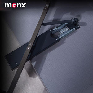 Espositore Girevole per Scarpe in Lega di Alluminio, Design Smontabile Salvaspazio, Organizzatore Moderno per <span class=keywords><strong>Armadio</strong></span> con Rotazione a 360° - Product Image 2