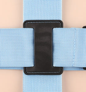 Sabuk koper luar ruangan poliester kustom ODM tali silang dapat diatur dengan kunci cetak lucu - Product Image 5