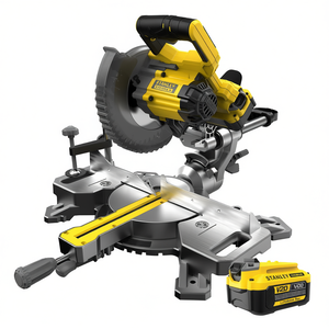 Sierra Ingletadora Inalámbrica Stanley Fatmax de 7 1/4 Pulgadas V20 con Batería de Iones de Litio Incluida - Product Image 2