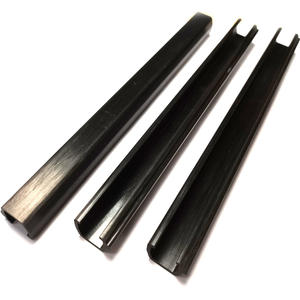 Profils en fibre de carbone pultrudés en forme de I personnalisés - Product Image 3