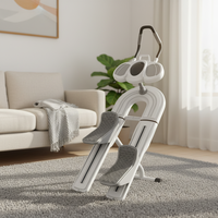 Appareil de traction lombaire multifonctionnel et réglable Lingxi pour la maison : machine de gymnastique, entraîneur de gainage, équipement d'étirement du dos