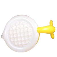 Piscine gonflable d'escargot pataugeoire d'ombre ronde baignoire de bébé piscine gonflable de fond mou de matériel de PVC