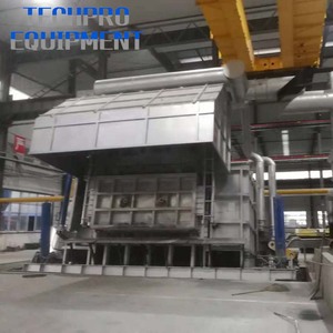 Horno de fusión de gas regenerativo retenedor de calor de capacidad 20-90T para fabricación de varillas de lámina de aluminio de lotes grandes - Product Image 4