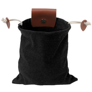 Sac de taille en toile Bushcraft pour hommes panier de recherche de nourriture mains libres pour le camping en plein air, la randonnée et la cueillette de coquillages - Product Image 5