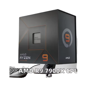 โปรเซสเซอร์ R9 7900X 12 คอร์ 24 เธรด 170W TDP 4.2GHz ซ็อกเก็ต LGA 1366 ใหม่ สำหรับเดสก์ท็อป 9 - Product Image 3