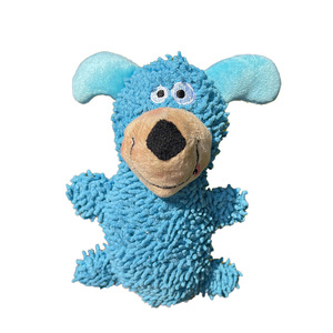 Juguete de peluche azul y amarillo para perros con sonido, paquete de 2 para mascotas - Product Image 4