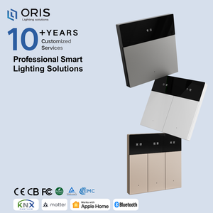 Panneau de commande sans fil LTECH BLE 5.0 1 2 3 canaux, interrupteur intelligent, Homekit Matter Wifi, système d'automatisation de la maison intelligente, panneau d'interrupteur - Product Image 1