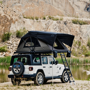 Tente <span class=keywords><strong>de</strong></span> toit souple Wild Land Overland pour 4 personnes, imperméable, pour SUV, camion, 4x4 - Product Image 5