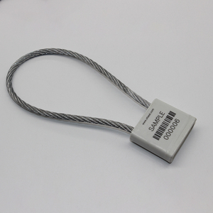 Tùy Chỉnh Cao An Ninh Cáp Thép Con Dấu Hợp Kim Nhôm <span class=keywords><strong>Container</strong></span> Vận Chuyển Tag Tamper Bằng Chứng Cáp Ổ Khóa Cs5.0 1.8Mm - Product Image 1